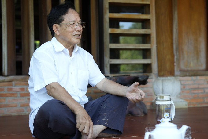 dsc03024-183615_290.jpg Không chỉ là một người lính, ông Tấn còn là một nghệ sĩ, và làm kinh tế rất giỏi. Ảnh: Phúc Lập.