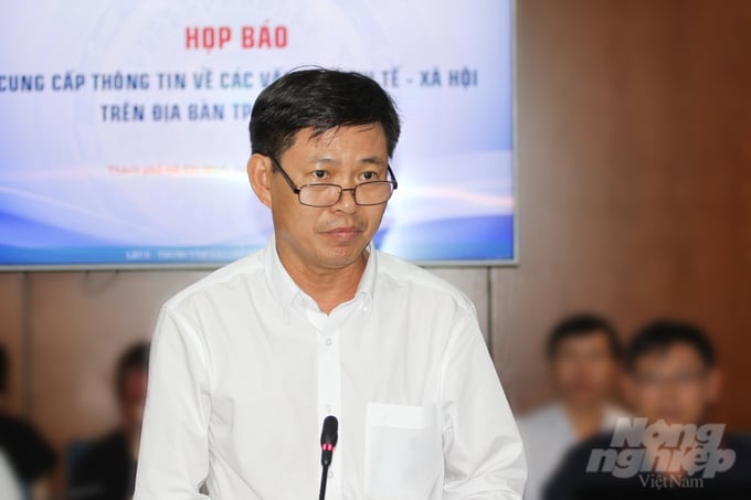 Mr. Nguyen Van Dung, Head of the Department of Livestock Epidemiology under the Ho Chi Minh city's Department of Livestock Production and Animal Health. Photo: Nguyen Thuy.