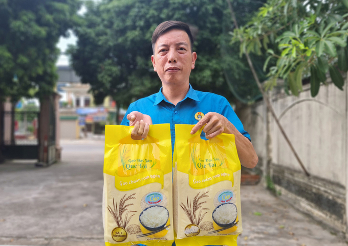 Thương hiệu gạo hữu cơ J02 ngày một vang xa. Ảnh: Việt Khánh.