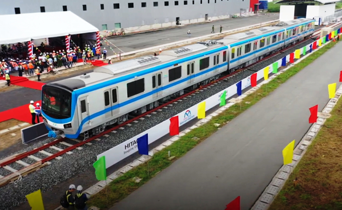 Đường sắt Bến Thành - Suối Tiên khai thác vào cuối năm 2024. Ảnh: Ngọc Thắng.