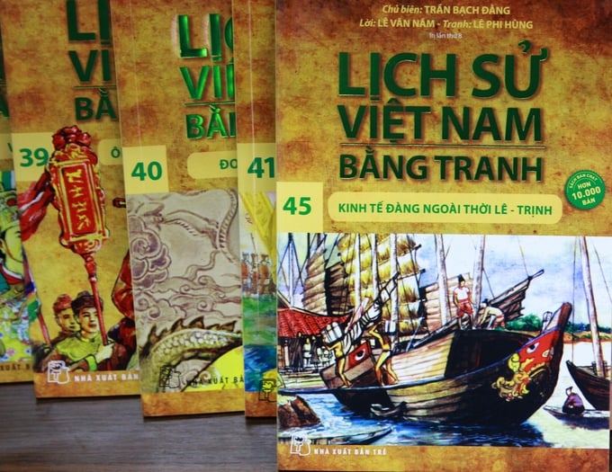 1-anh-123209_96.jpg Bộ sách 'Lịch sử Việt Nam bằng tranh' đã có 30 năm đồng hành với thiếu nhi Việt Nam.