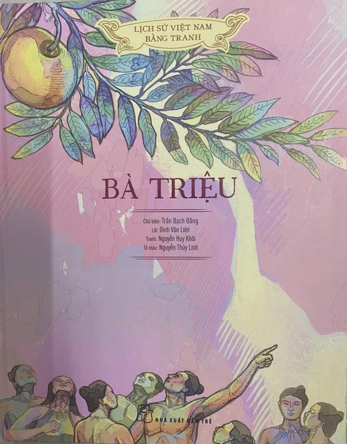 1-ba-trieu-123348_439.jpg Một trong những cuốn sách do nhà nghiên cứu Trần Bạch Đằng làm chủ biên.