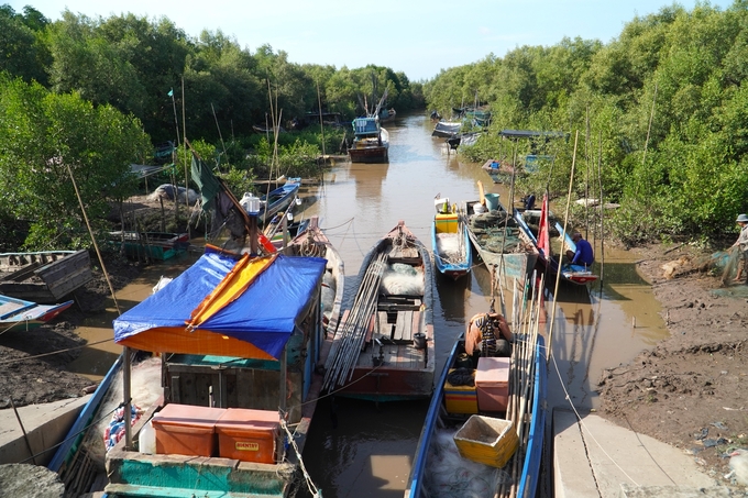 dsc05915-145515_394.jpg Đây là vị trí dự kiến xây dựng cống NoPol, thuộc Dự án xây dựng hệ thống thủy lợi lấy nước biển vào phục vụ nuôi trồng thủy sản các xã Vĩnh Phước, Vĩnh Tân, Lai Hòa (thị xã Vĩnh Châu). Ảnh: Kim Anh.