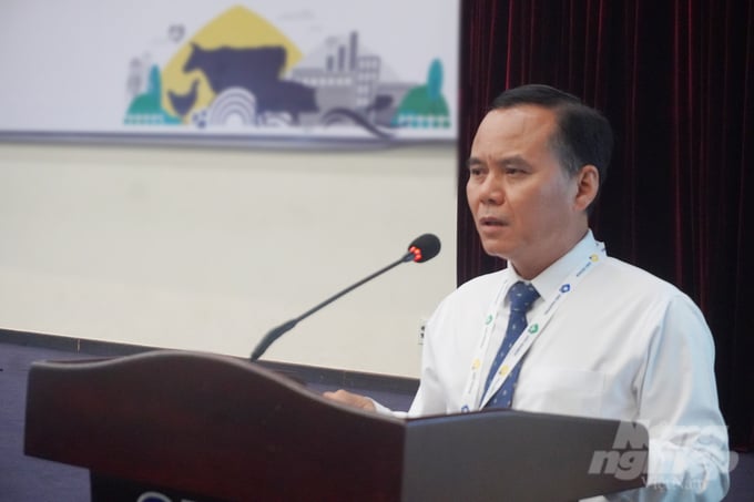 pham-kim-dang-123926_978-123927.jpg Ông Phạm Kim Đăng, Phó Cục trưởng Cục Chăn nuôi (Bộ NN-PTNT) phát biểu tại hội thảo. Ảnh: Nguyễn Thủy.