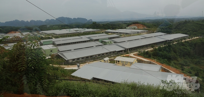 High-tech livestock production complex of Xuan Thien Group in Thanh Hoa. Photo: Quoc Toan.