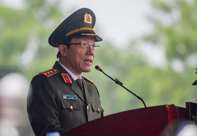ltq-161354_288.jpg Thượng tướng Lương Tam Quang làm Bộ trưởng Bộ Công an. Ảnh: TNO.