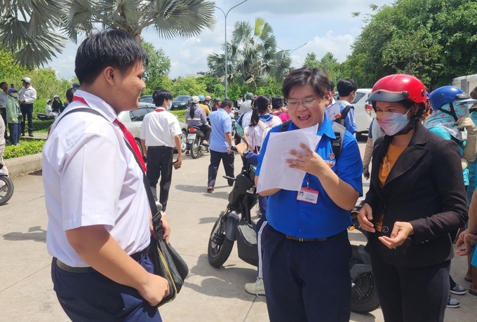 Năm học này Tiền Giang có trên 21.000 thí sinh dự thi vào lớp 10. Ảnh: Hoài Thương.