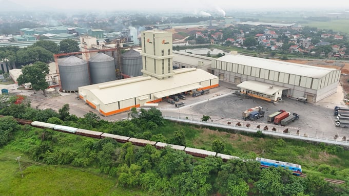 Nhà máy mới của Công ty TNHH Japfa Comfeed Việt Nam tại thị trấn Hương Canh, huyện Bình Xuyên, tỉnh Vĩnh Phúc.