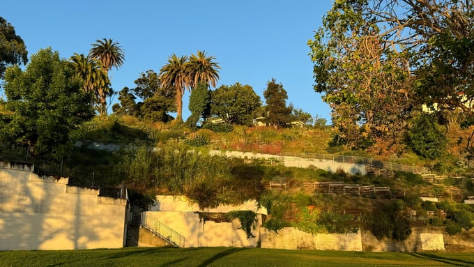 The botanical garden at Golden Gate National Park in San Francisco, formerly an abandoned wasteland.