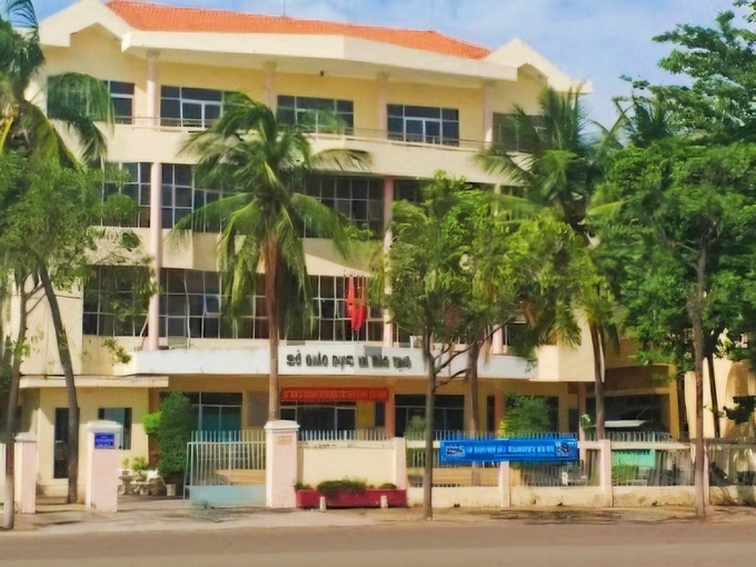 so-giao-duc-binh-thuan-085350_363.jpg Cơ quan chức năng đã khởi tố vụ án vi phạm đấu thầu tại Sở Giáo dục và Đào tạo Bình Thuận liên quan đến Công ty AIC. Ảnh: KS.