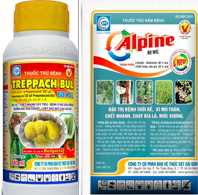 anh-chup-man-hinh-2024-07-11-luc-090448-090510_351.jpeg Các sản phẩm phòng trị hiệu quả bệnh nứt thân, khô vỏ trên cây sầu riêng của Công ty CP BVTV Sài Gòn. Ảnh: Minh Tuyên.
