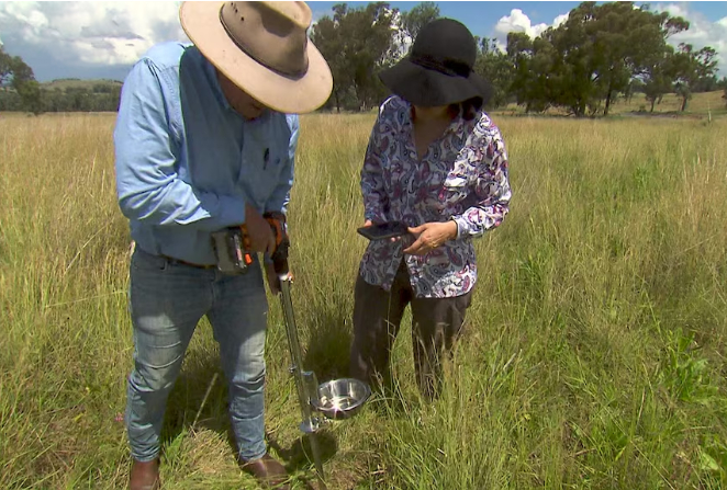 Farmers are measuring the carbon stored in their paddocks.