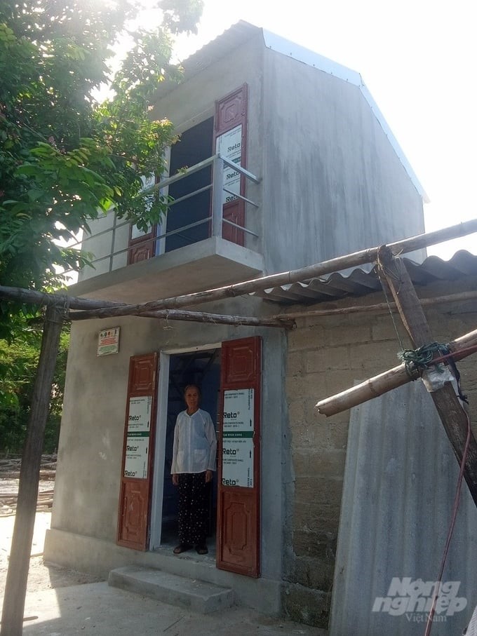 Storm- and flood-resilient houses that the GCF project supports for people in Thua Thien - Hue. Photo: Cong Dien.