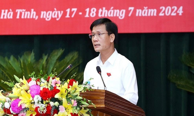 db2-090348_446.jpg Giám đốc Sở Tài chính Trịnh Văn Ngọc cho biết, việc xử lý tài sản công hậu sáp nhập đang gặp một số khó khăn do vướng thủ tục. Ảnh: Hưng Phúc.