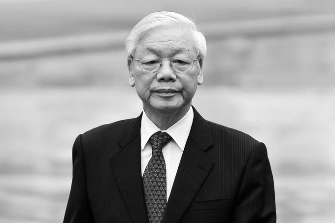 General Secretary Nguyen Phu Trong passed away at 1:38 p.m. on July 19, 2024. Photo: Tung Dinh.