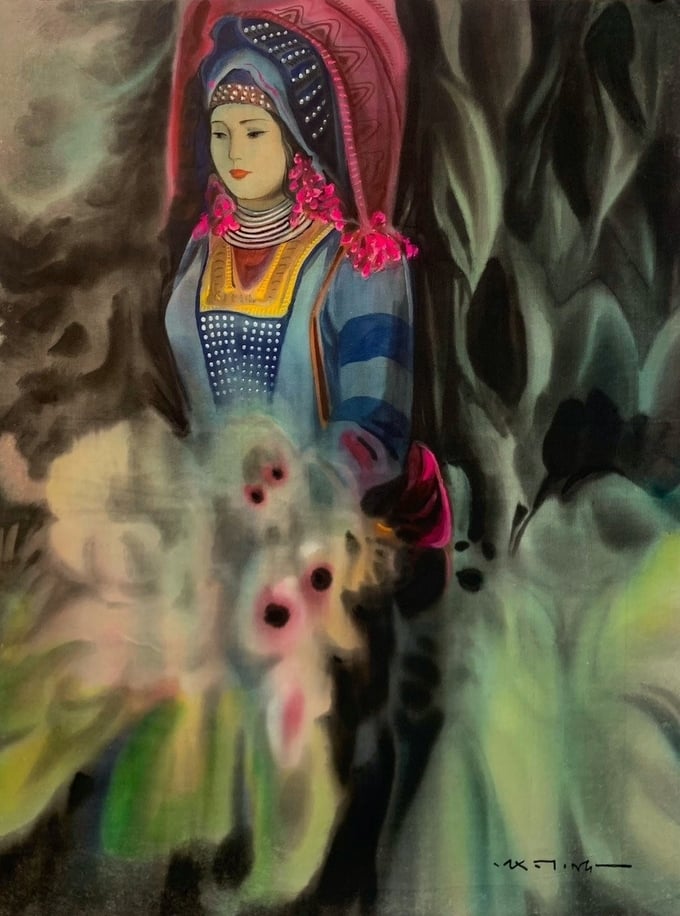1-giac-mong-vung-ca-164522_69.jpg 'Giấc mộng vùng cao' của Mai Long.