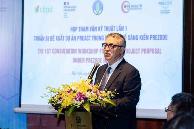 Mr. Francois Roger, Southeast Regional Director of the French Agricultural Research Centre for International Development (CIRAD). Photo: OHP.