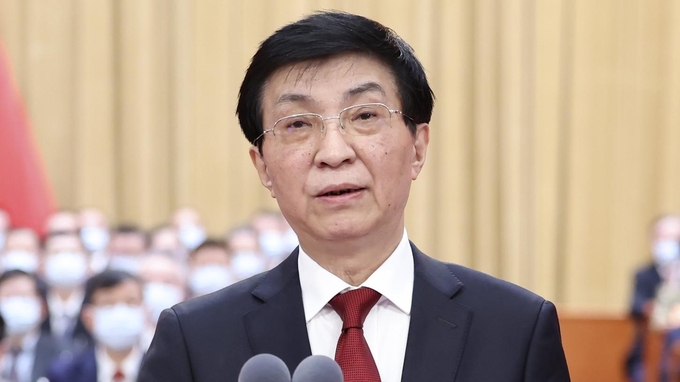 vhn-112239_992.jpg Chủ tịch Chính hiệp Trung Quốc Vương Hộ Ninh. Ảnh: China Daily.