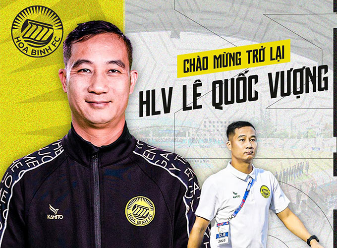 le-quoc-vuong-171107_710.jpg Đội Hòa Bình thông báo HLV Lê Quốc Vượng trở lại làm HLV HLV trưởng.