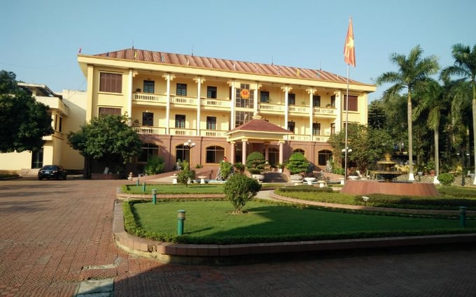UBND huyện Tiên Du, tỉnh Bắc Ninh. Ảnh: IT.