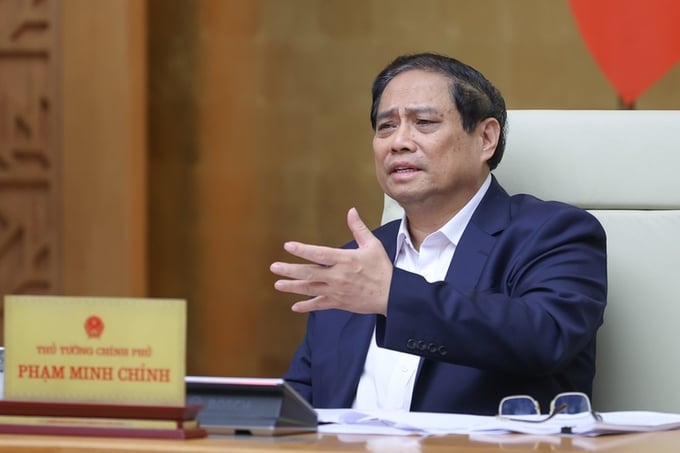 Prime Minister Pham Minh Chinh. Photo: Bao Dien tu Chinh phu.