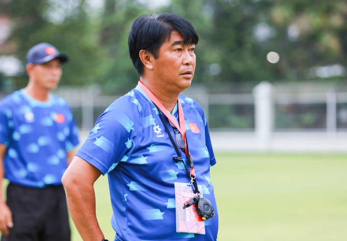 mc-183312_543.jpg HLV Trần Minh Chiến đảm nhiệm vai trò Giám đốc kỹ thuật tại đội Quảng Ninh. Ảnh: VFF