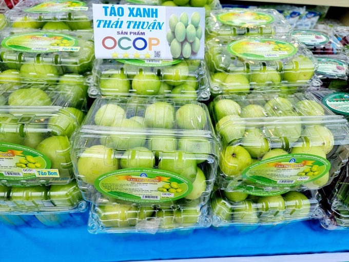 z5700205796082_807cd1fd2937b22b1c895cc439257d8f-142733_667.jpg Sản phẩm táo Ninh Thuận được khách hàng đánh giá cao về chất lượng. Ảnh: PC.
