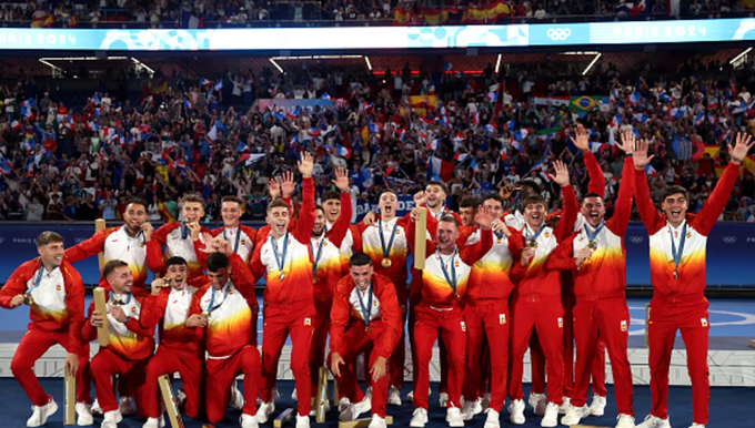 bbbb111-082806_764.jpg Đội U23 Tây Ban Nha đã giành HCV môn bóng đá nam ở Olympic Paris 2024. Ảnh: OLYMPIC2024