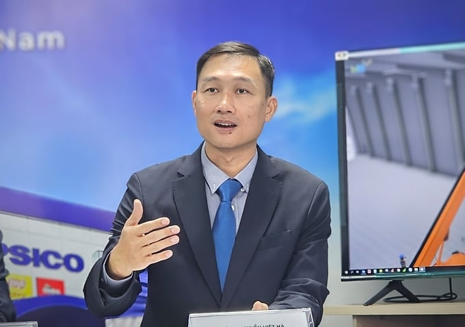 z5699632617883_5b287ebe8b20feb4ed5b410a499bd9f2-091110_312.jpg Ông Nguyễn Việt Hà, Tổng Giám đốc PepsiCo Foods Việt Nam. Ảnh: Nam Khánh
