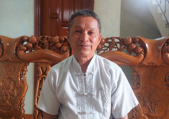 z5701193413234_b3e5b15fea50d8b68aa2cbf64aea9960-001447_889.jpg 'Nhân chứng sống' Nguyễn Nhật Sơn luôn đau đáu, trăn trở về quyền lợi chính đáng của đồng đội mình. Ảnh: Ngọc Linh.