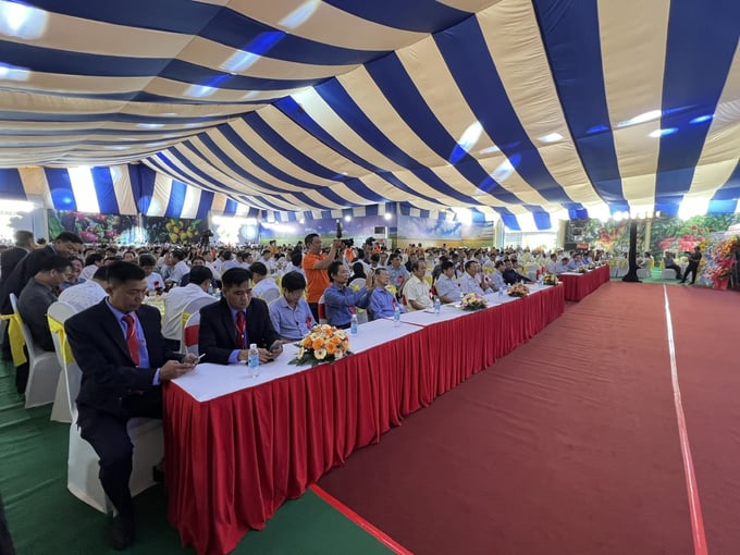31fbbec34f6eeb30b27f-161502_53.jpg Hàng ngàn đại lý, khách mời và cán bộ công nhân viên Phân bón Phước Hưng tham dự lễ kỷ niệm 25 năm thành lập công ty. Ảnh: Đức Trung.
