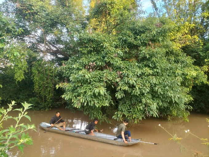trien-khai-luc-luong-tim-kiem-103108_382.jpg Huyện Kbang triển khai tìm kiếm thi thể hai cháu bé. Ảnh: Đ.L.