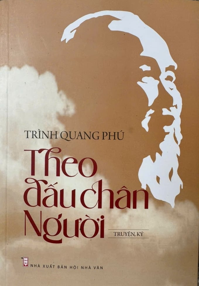 1-theo-dau-chan-nguoi-121728_687.jpg Tác phẩm 'Theo dấu chân Người' của tác giả Trình Quang Phú.