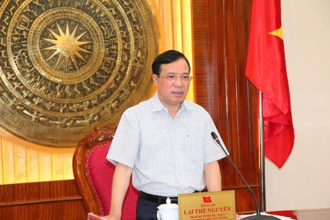 lai-the-nguyen-171326_931.jpg Ông Lại Thế Nguyên được Bộ Chính trị phân công điều hành công việc của Tỉnh ủy Thanh Hóa.