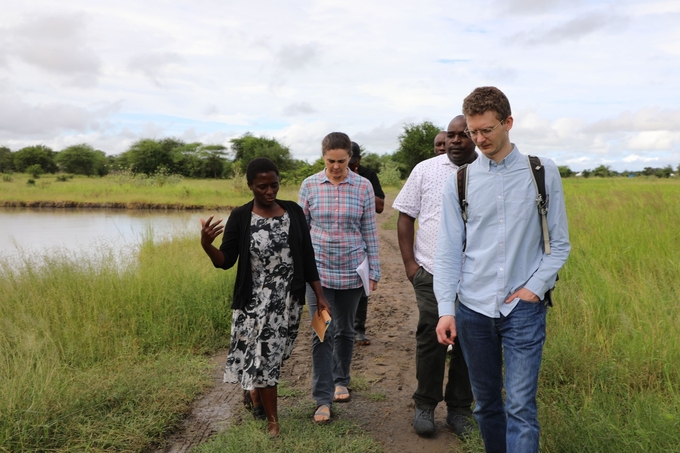 IRRI project to build a climate-smarter Tanzania. Photo: IRRI.