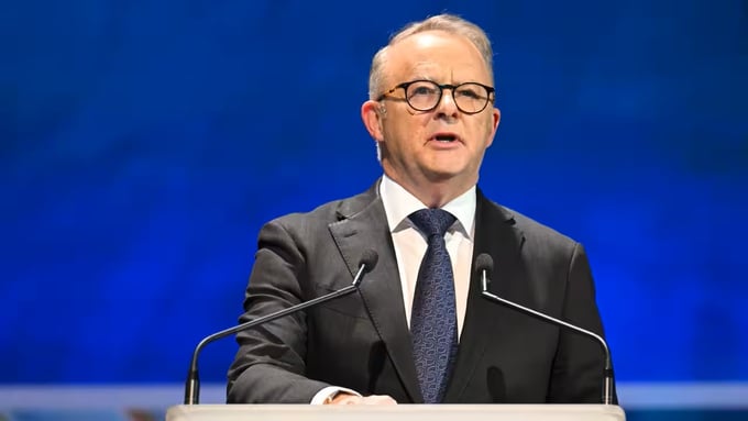 Thủ tướng Australia Anthony Albanese. Ảnh: SBS.
