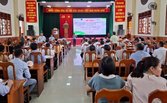 Hội nghị tổng kết ngành mía đường Việt Nam niên vụ 2023- 2024 diễn ra tại thị xã An Khê (tỉnh Gia Lai) sáng ngày 13/9. Ảnh: Đăng Lâm.
