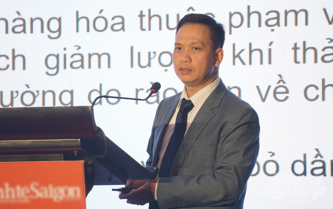 TS Nguyễn Quốc Việt, Phó Viện trưởng phụ trách Viện Nghiên cứu Kinh tế và chính sách (VEPR). Ảnh: Nguyễn Thủy.