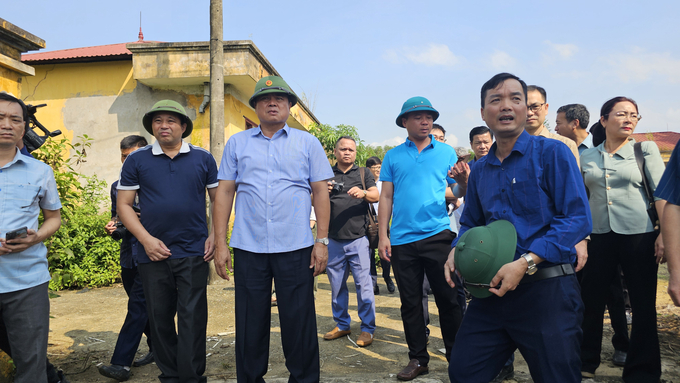 20240924_091313-143851_27.jpg Thứ trưởng Trần Thanh Nam kiểm tra khu tái định cư thôn Bản Lầu, xã Trịnh Tường (huyện Bát Xát, Lào Cai). Ảnh: H.Đ.