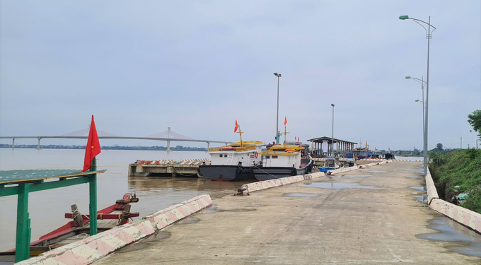 z5869664487795_9b404cf80b1af0981db7596264e961a8-163929_666.jpg Cảng cá Cửa Hội được đầu tư xây dựng và nâng cấp hạ tầng bài bản với tổng kinh phí 126 tỷ đồng. Ảnh: Ngọc Linh.