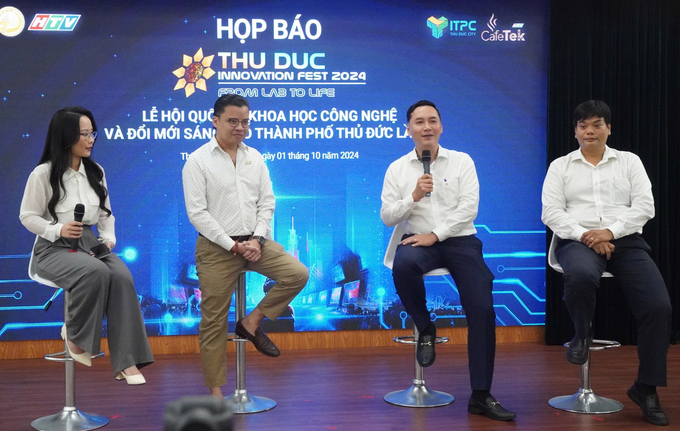 khoa-hoc-cong-nghe-134159_139.jpg UBND thành phố tổ chức họp báo Lễ hội quốc tế Khoa học Công nghệ và Đổi mới sáng tạo thành phố Thủ Đức lần thứ 1 năm 2024 - Thu Duc Innovation Fest 2024. Ảnh: T.Đ.