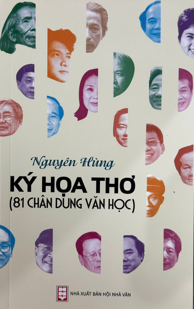 z5888167931491_4ac3ce13f9782c50c8575e3d2a747b73-110029_10.jpg 'Ký họa thơ' với những chân dung bằng vần điệu thi ca.