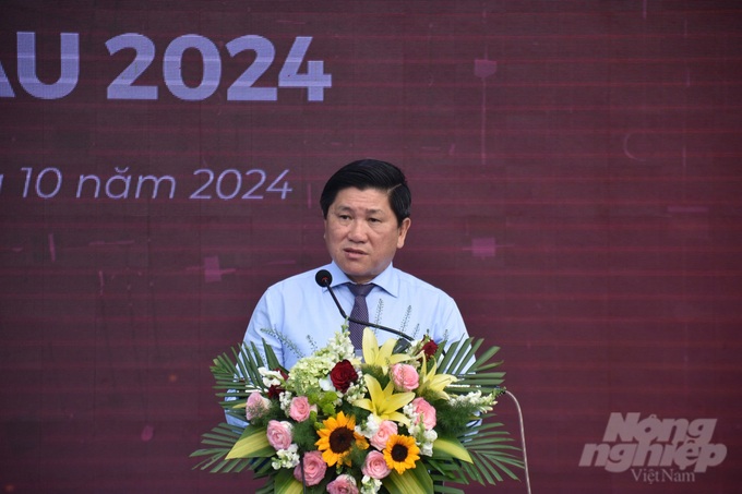 z5898867688067_f16eeff9f60bf90028acaa54f217da58-150547_764-150548.jpg Ông Lê Văn Sử - Phó Chủ tịch UBND tỉnh Cà Mau. Ảnh: Trọng Linh.