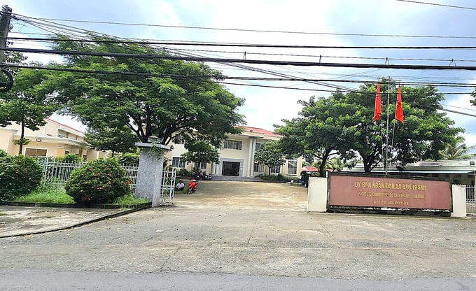 a51bb376d875612b38643-100550_548.jpg Trụ sở UBND xã Đạo Thạnh, TP Mỹ Tho, tỉnh Tiền Giang. Ảnh: Minh Đảm.