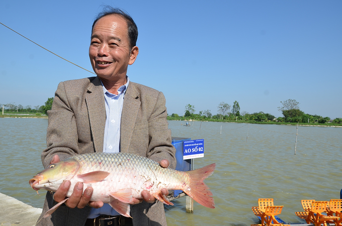 dsc_6334-093444_618.jpg Mô hình khuyến nông thủy sản. Ảnh: NNVN.