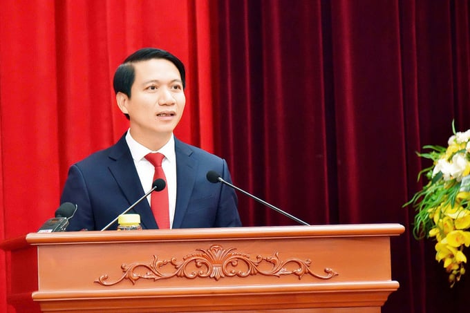 anh-2-154603_887.jpg Ông Nguyễn Ngọc Lương phát biểu nhận nhiệm vụ. Ảnh: TUGL.