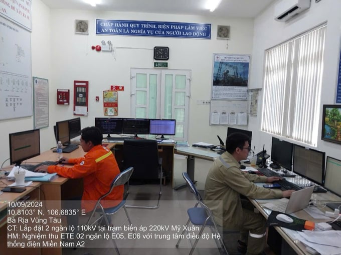 ffk-2-20240920161030179-083312_648.jpg Nghiệm thu ETE cho 02 ngăn 110kV tại trạm biến áp 220kV Mỹ Xuân.
