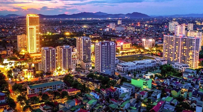 na-141429_502.jpg Một góc thành phố Vinh. Ảnh tư liệu: Sách Nguyễn.