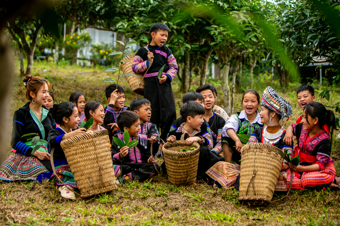 Những hoạt động xen lẫn những giờ học nhằm tạo hứng thú cho học sinh. Ảnh: Minh Toàn.