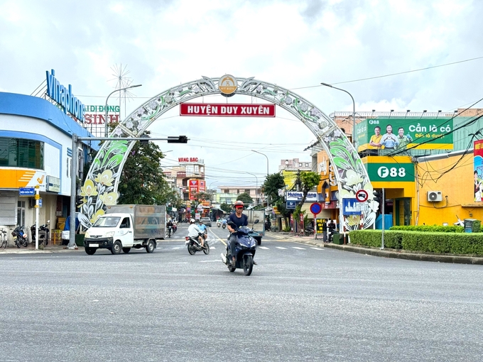 z6061747037833_8b64dfd7f65ba7bbc019278f0b16bccb-160907_150.jpg Duy Xuyên phấn đấu đạt chuẩn huyện NTM vào năm 2025. Ảnh: L.K.